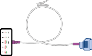 EX02 : BOITIER DE CONNEXION D'ELECTRODES