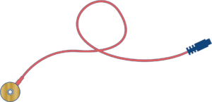 EX25 : CABLE 1 FIL CUPULE